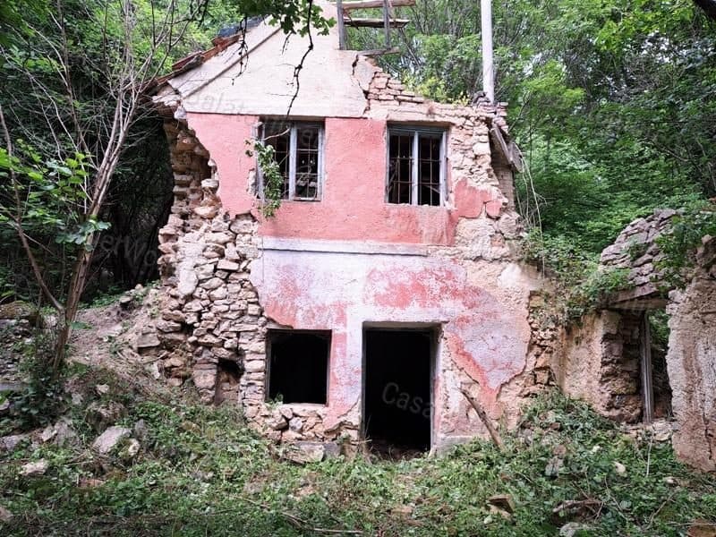 Wohnhaus und Wirtschaftsgebäude im Wald bei Pécsely
