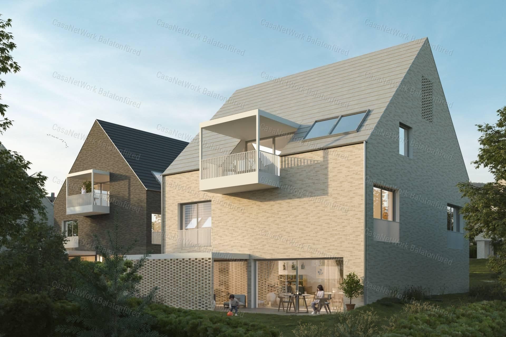 Neubau-Wohnung in Balatonfüred mit intelligenter Hausautomation