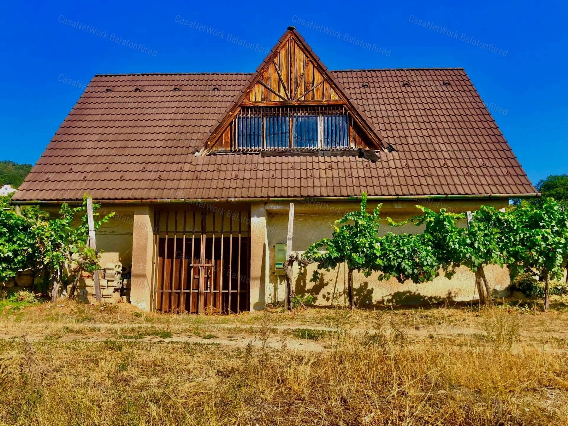 Weinberggrundstück mit Panoramablick auf den Balaton in Balatonakali